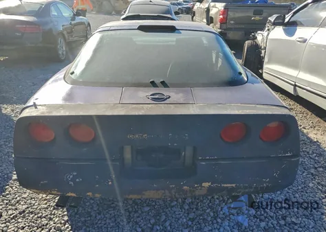 1989 Chevrolet Corvette из США, поврежденный, VIN 1G1YY2184K5115355